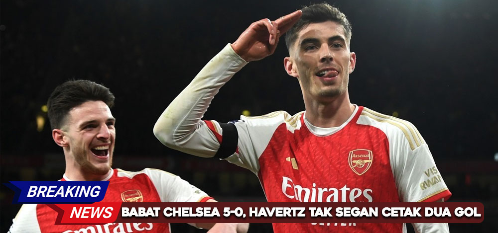 Arsenal Babat Habis Chelsea