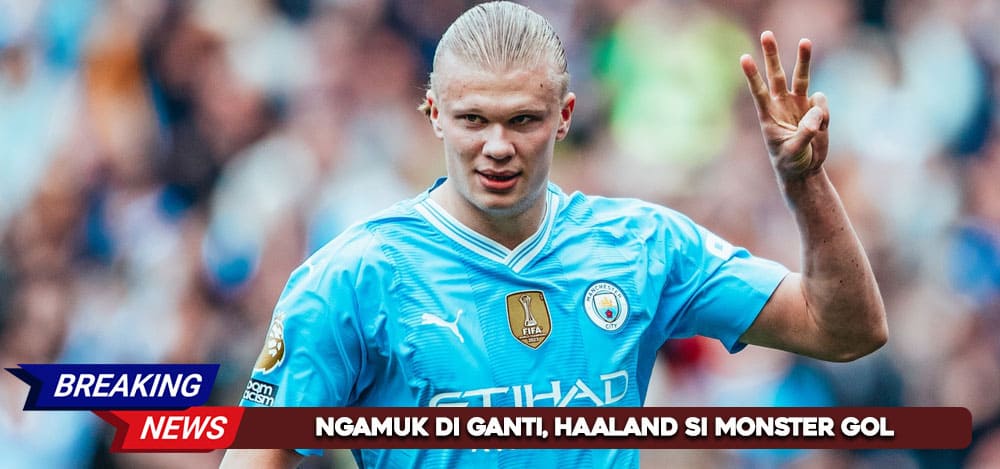 Haaland Monster Gol City