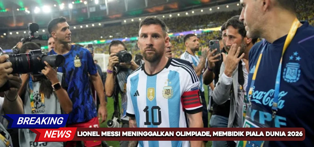 Lionel Messi Meninggalkan Olimpiade, Membidik Piala Dunia 2026