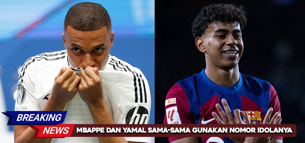 Mbappe Pakai Nomor Ronaldo