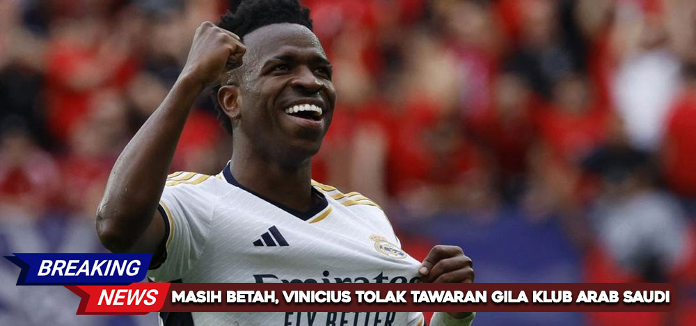 Vinicius Jr Masih Cinta Real Madrid