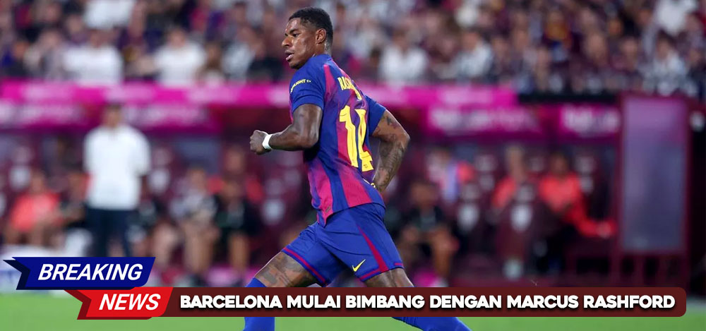 Penampilan Menurun, Barcelona Mulai Bimbang dengan Kehadiran Marcus Rashford
