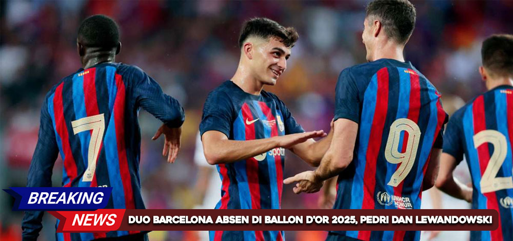 Pedri dan Lewandowski absen di Ballon d'Or 2025
