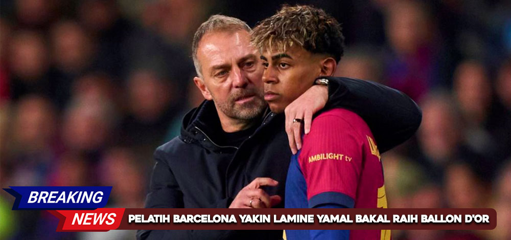 Pelatih Barcelona Yakin Lamine Yamal Bakal Raih Ballon d'Or