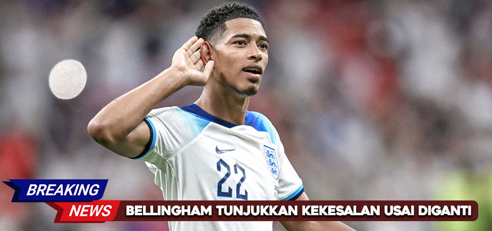 Bellingham Tunjukkan Kekesalan Usai Diganti, Tuchel Langsung Beri Teguran