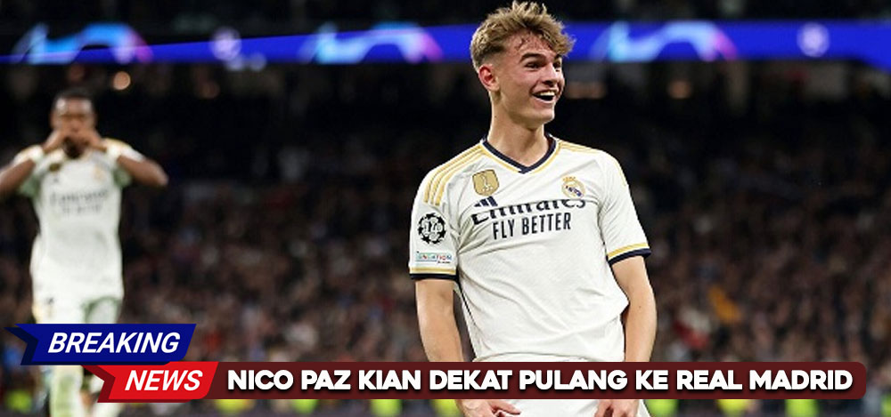 Nico Paz Kian Dekat Pulang ke Real Madrid meski Chelsea dan Tottenham Terus Memburu